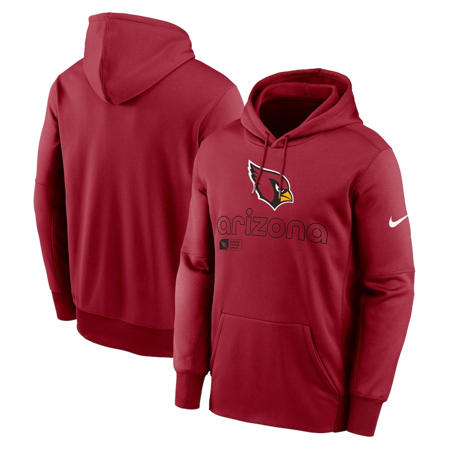 Men Arizona Cardinals red style #45 NFL 2024 hoodie